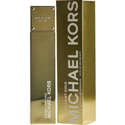 24k brilliant gold by michael kors 3.4 oz edp perfume|Michael Kors perfume 24 karat.